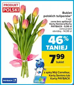 Carrefour Bukiet polskich tulipanów oferta