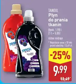 ALDI TANDIL Płyn do prania tkanin oferta