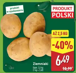 ALDI Ziemniaki oferta