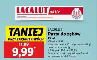 Lidl Pasta do zębów oferta