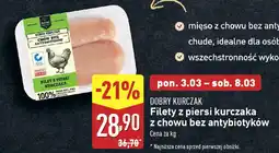 ALDI DOBRY KURCZAK Filety z piersi kurczaka z chowu bez antybiotyków oferta