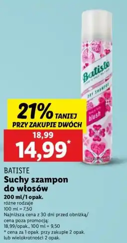 Lidl Suchy szampon do włosów oferta