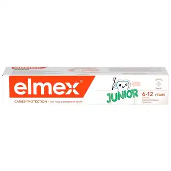 Drogeria Dr.Max Pasta do zębów elmex Junior 6-12 lat 75ml oferta