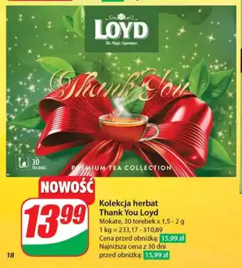 Dino Kolekcja herbat Loyd oferta