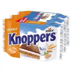 Dealz Knoppers Peanut Wafelek mleczno-orzeszkowy 75 g (3 x 25 g) oferta