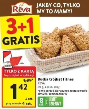 Intermarche Bułka trójkąt fitnes oferta