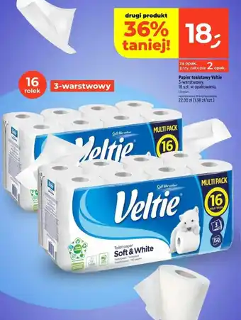 Dealz Papier toaletowy Veltie oferta