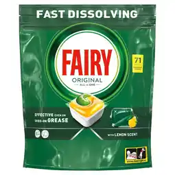 Dealz Fairy Original Cytryna Kapsułki do zmywarki All In One, 71 tabletek oferta