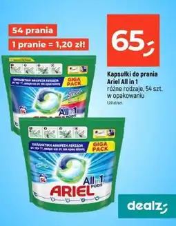 Dealz Kapsułki do prania Ariel oferta