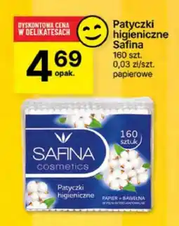 Delikatesy Centrum Patyczki higieniczne Safina oferta