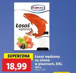 Lidl Łosoś wędzony Koral oferta