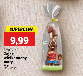 Lidl Zając wielkanocny Favorina oferta