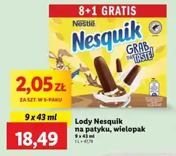 Lidl Lody Nestle oferta