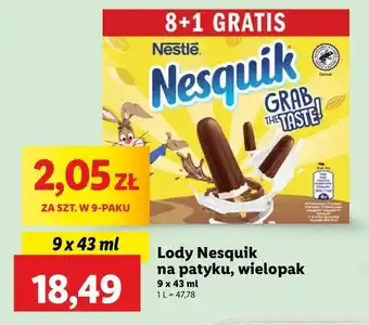 Lidl Lody Nestle oferta