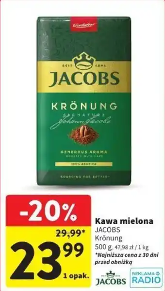 Intermarche Kawa mielona oferta