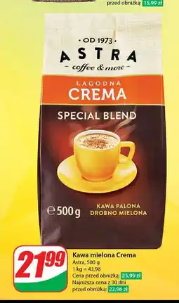 Dino Kawa Astra łagodna crema Astra caffee oferta