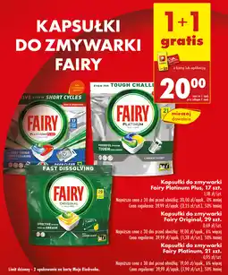 Biedronka Kapsułki do zmywarki Fairy oferta