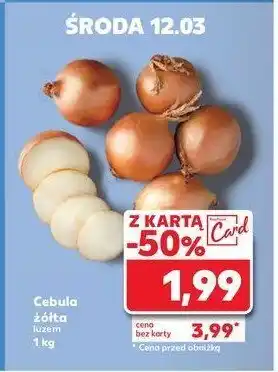 Kaufland Cebula żółta oferta