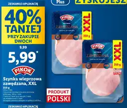 Lidl Szynka zawędzana Pikok oferta