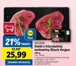 Lidl Stek z irlandzkiej wołowiny Rzeźnik codzienna dostawa oferta