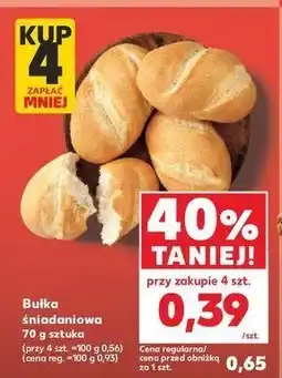 Kaufland Bułka śniadaniowa oferta