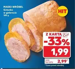 Kaufland Golonko w galarecie Madej & wróbel oferta