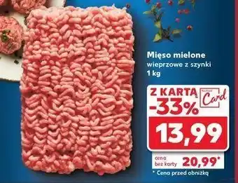 Kaufland Mięso mielone wieprzowe z szynki oferta