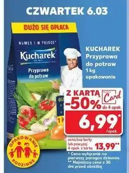 Kaufland Przyprawa do potraw Kucharek oferta