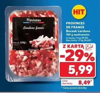 Kaufland Boczek wędzony lardons Provinces de france oferta