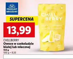 Lidl Ananas w białej czekoladzie Chill berry oferta