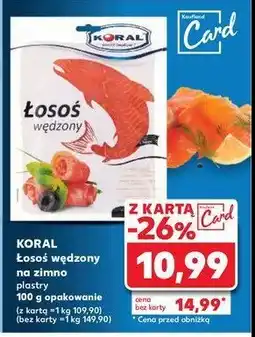 Kaufland Łosoś wędzony sałatkowy Koral (graal) oferta