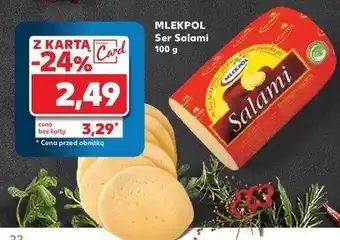 Kaufland Ser salami Mlekpol salami oferta