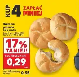 Kaufland Bułka kajzerka oferta