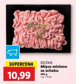 Lidl Mięso mielone ze schabu Rzeźnik codzienna dostawa oferta