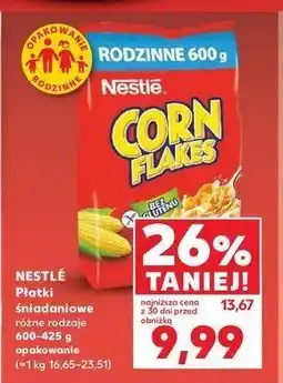 Kaufland Płatki śniadaniowe Corn flakes (nestle) oferta