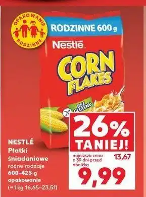 Kaufland Płatki śniadaniowe Corn flakes (nestle) oferta