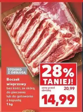 Kaufland Boczek wieprzowy bez kości oferta