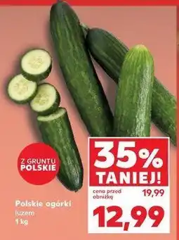 Kaufland Ogórki polskie oferta