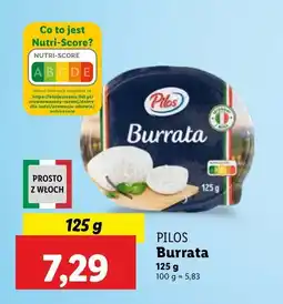 Lidl Ser burrata Pilos oferta