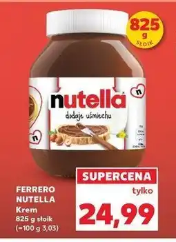 Kaufland Krem czekoladowo-orzechowy Nutella oferta