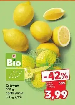 Kaufland Cytryny K-classic bio oferta