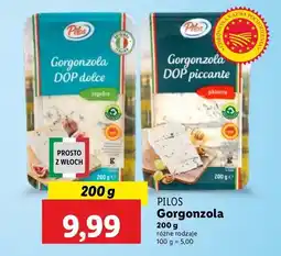 Lidl Ser gorgonzola łagodna Pilos oferta