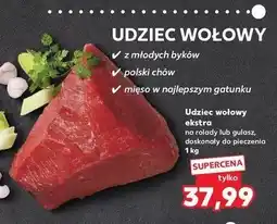 Kaufland Udziec wołowy ekstra bez kości oferta