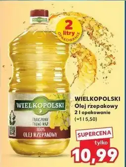 Kaufland Olej Wielkopolski rzepakowy oferta