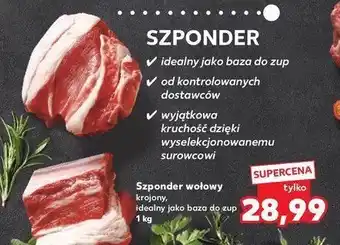 Kaufland Szponder wołowy oferta