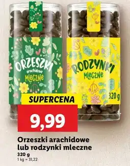 Lidl Rodzynki mleczne oferta