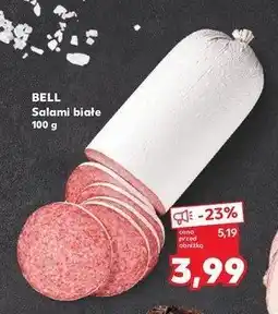 Kaufland Salami białe Bell polska oferta