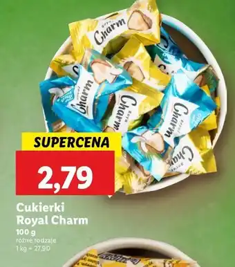 Lidl Cukierki cream Royal charm wamp oferta