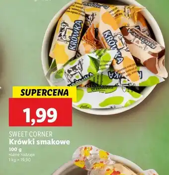 Lidl Krówki orzechowe Sweet corner oferta