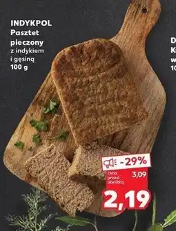 Kaufland Pasztet pieczony z indykiem Indykpol oferta